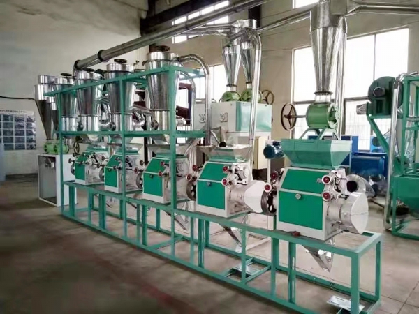 5臺磨錐篩出粉設(shè)備